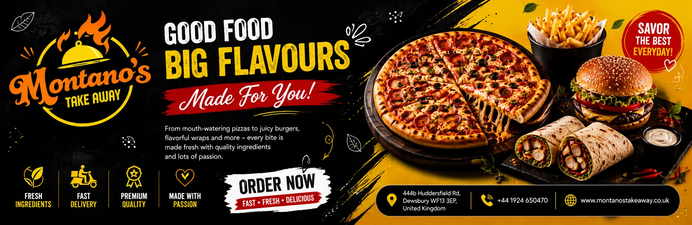 Restaurant offer banner 1